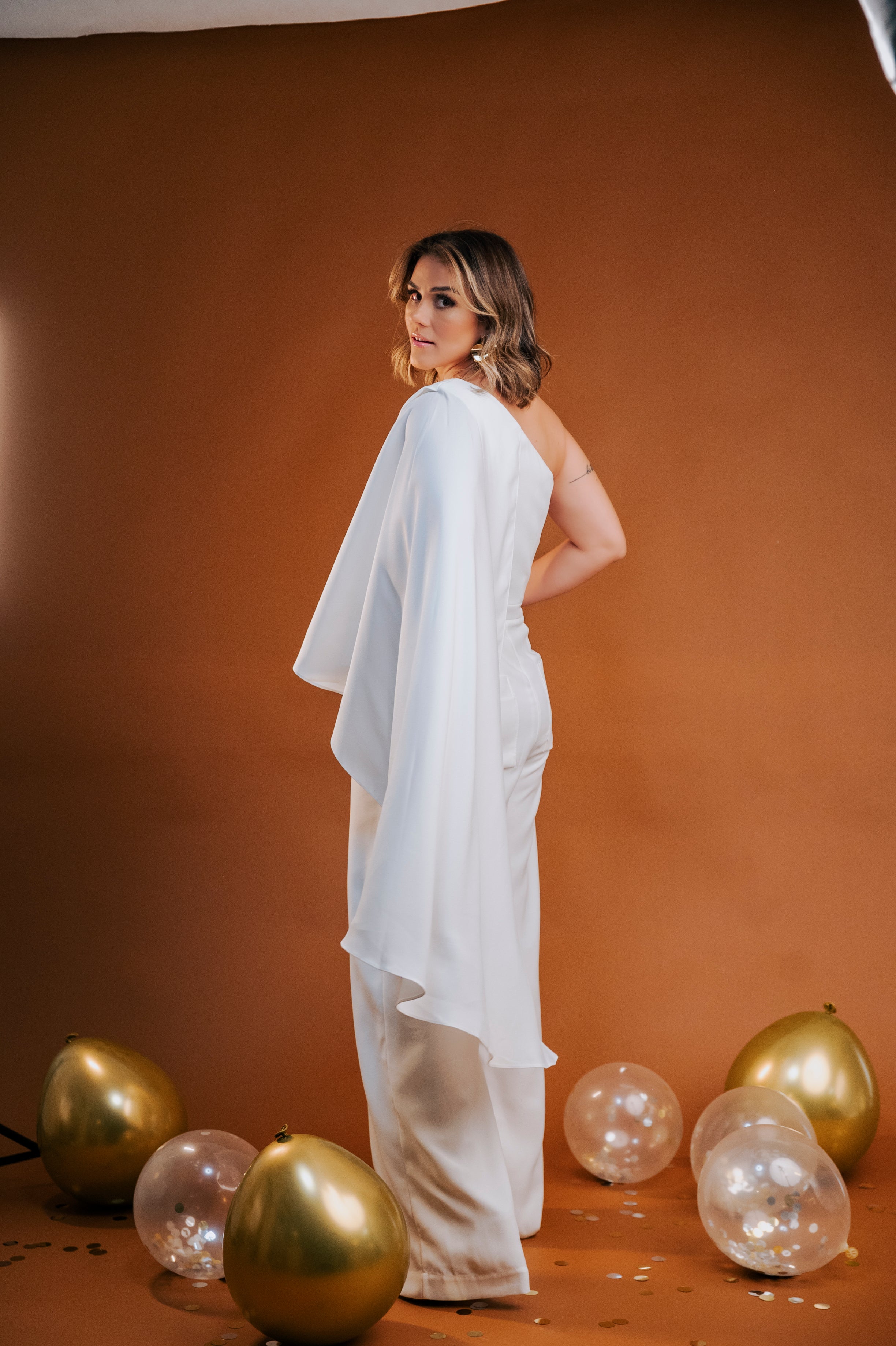 CRG Celebration One Shoulder Jumpsuit