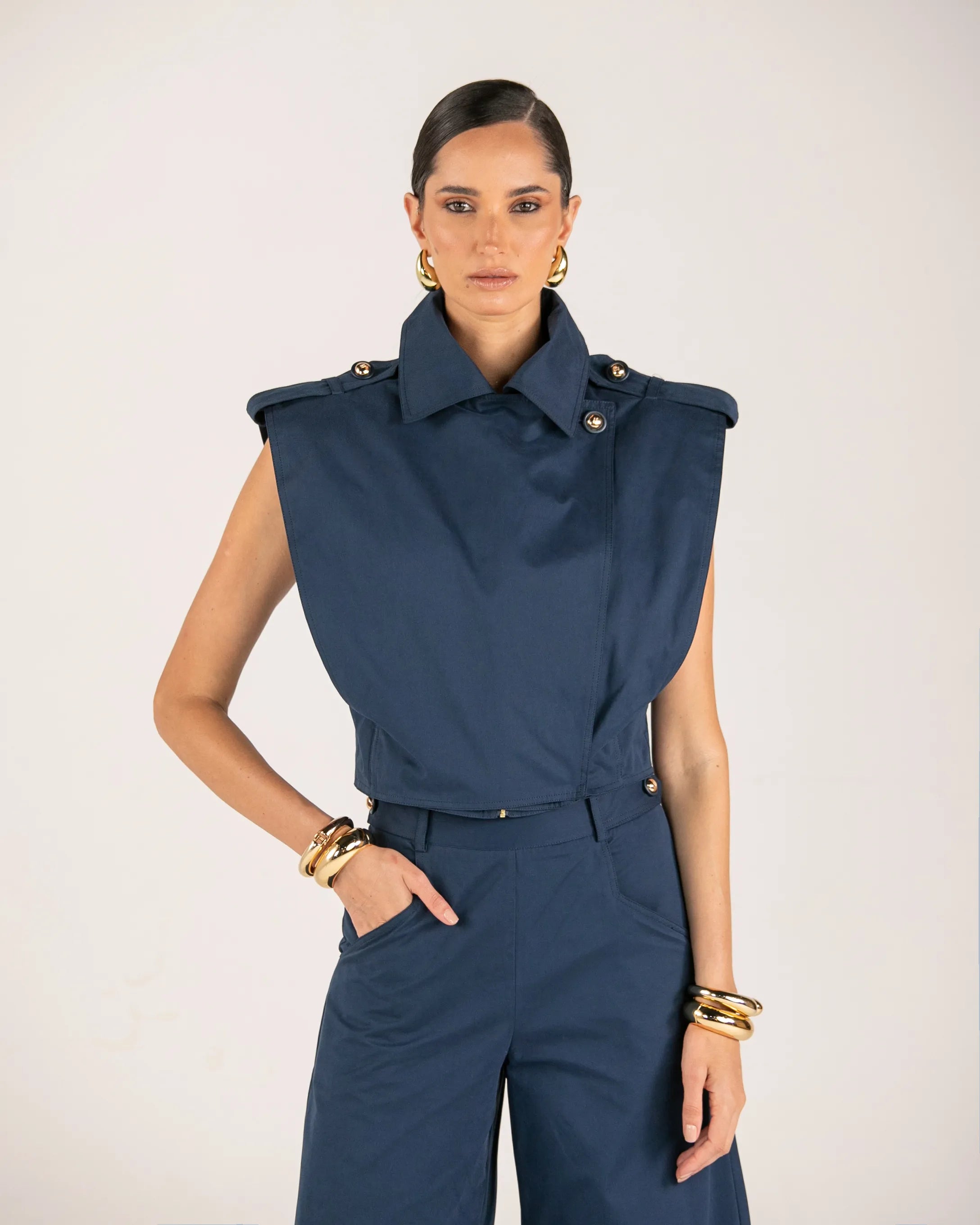 ANF Marine Vest and Pants Set