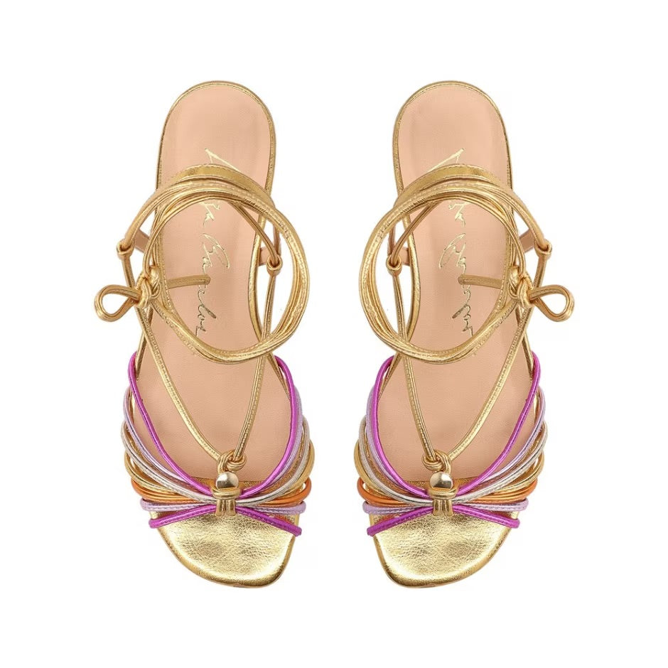 LBS Metalcolor Flat Sandal