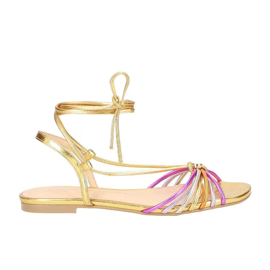 LBS Metalcolor Flat Sandal